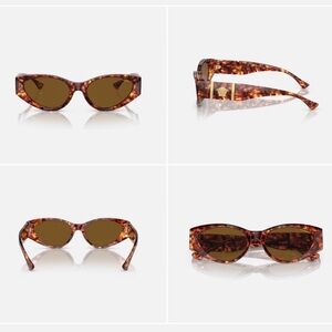 Versace Brown Tortoise Sunglasses